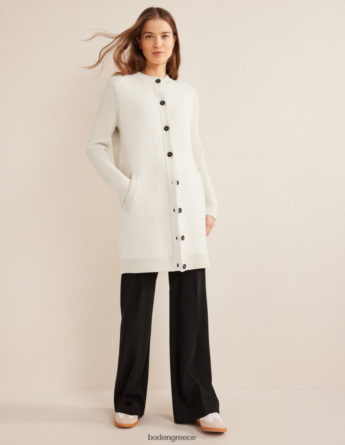 ζεστό ελεφαντόδοντο είδη ένδυσης άνετο boucle coatigan Boden γυναίκες 464PH82101