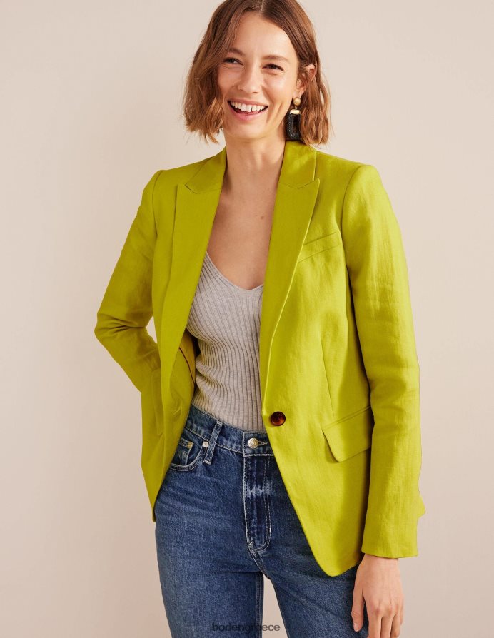 εσπεριδοειδές είδη ένδυσης το λινό σακάκι του cambridge Boden γυναίκες 464PH8678