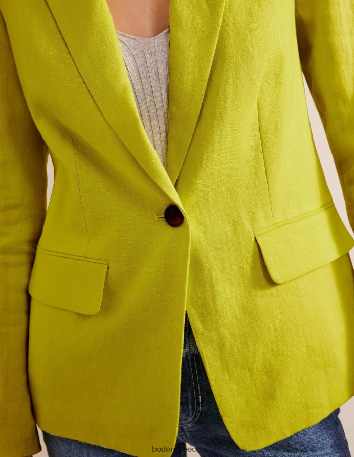 εσπεριδοειδές είδη ένδυσης το λινό σακάκι του cambridge Boden γυναίκες 464PH8678