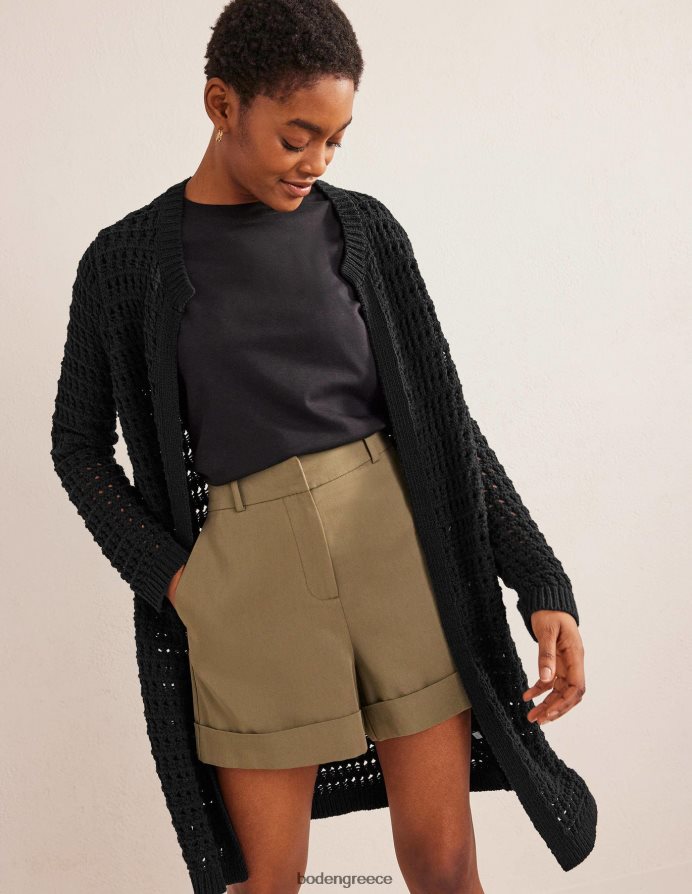 μαύρος είδη ένδυσης κροσέ coatigan Boden γυναίκες 464PH81592