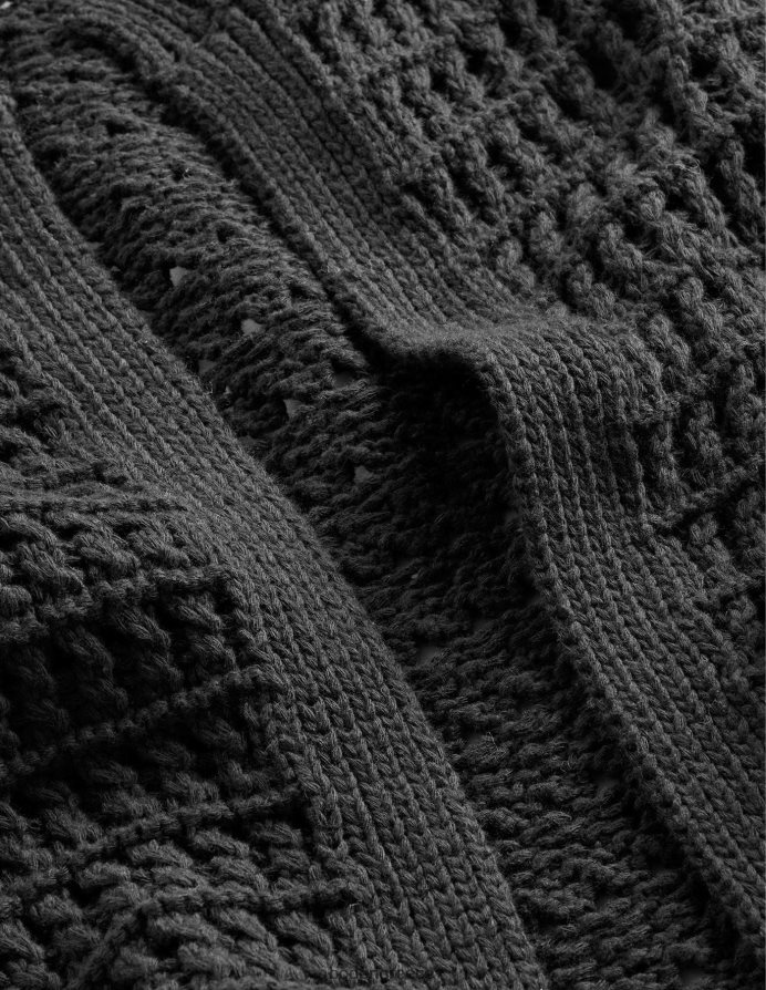 μαύρος είδη ένδυσης κροσέ coatigan Boden γυναίκες 464PH81592