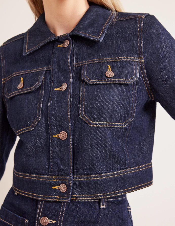 ινδικό είδη ένδυσης cropped casual βαμβακερό τζάκετ Boden γυναίκες 464PH81379