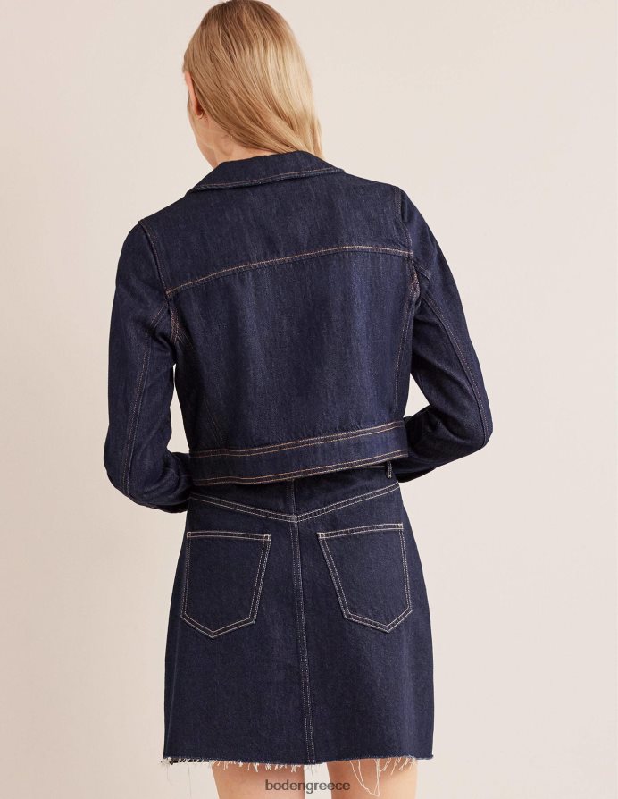 ινδικό είδη ένδυσης cropped casual βαμβακερό τζάκετ Boden γυναίκες 464PH81379