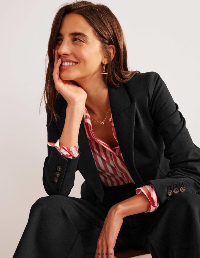 μαύρος είδη ένδυσης το μπλέιζερ ζέρσεϊ marylebone Boden γυναίκες 464PH8670