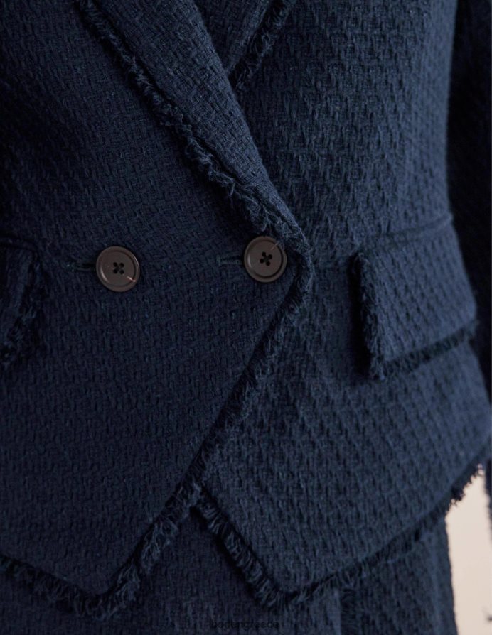 ΠΟΛΕΜΙΚΟ ΝΑΥΤΙΚΟ είδη ένδυσης το york cropped cotton blazer Boden γυναίκες 464PH81302