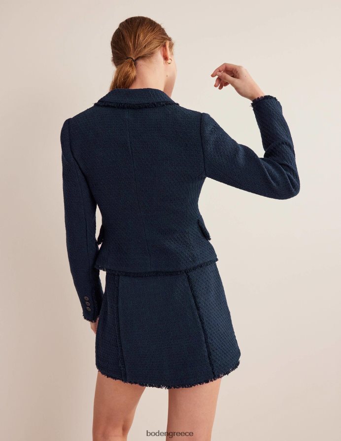 ΠΟΛΕΜΙΚΟ ΝΑΥΤΙΚΟ είδη ένδυσης το york cropped cotton blazer Boden γυναίκες 464PH81302