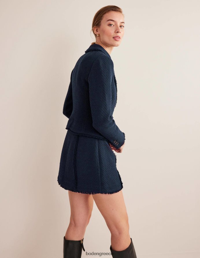 ΠΟΛΕΜΙΚΟ ΝΑΥΤΙΚΟ είδη ένδυσης το york cropped cotton blazer Boden γυναίκες 464PH81302