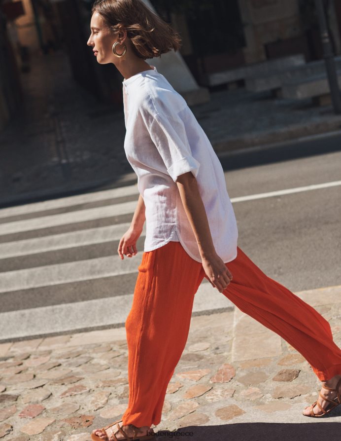 πυροτέχνημα είδη ένδυσης τσαλακωμένο φαρδύ παντελόνι Boden γυναίκες 464PH81542