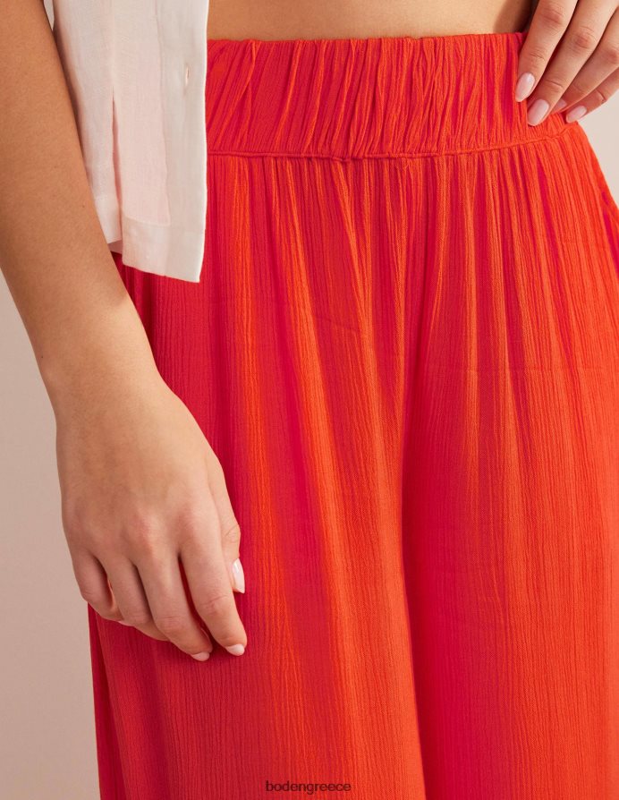 πυροτέχνημα είδη ένδυσης τσαλακωμένο φαρδύ παντελόνι Boden γυναίκες 464PH81542