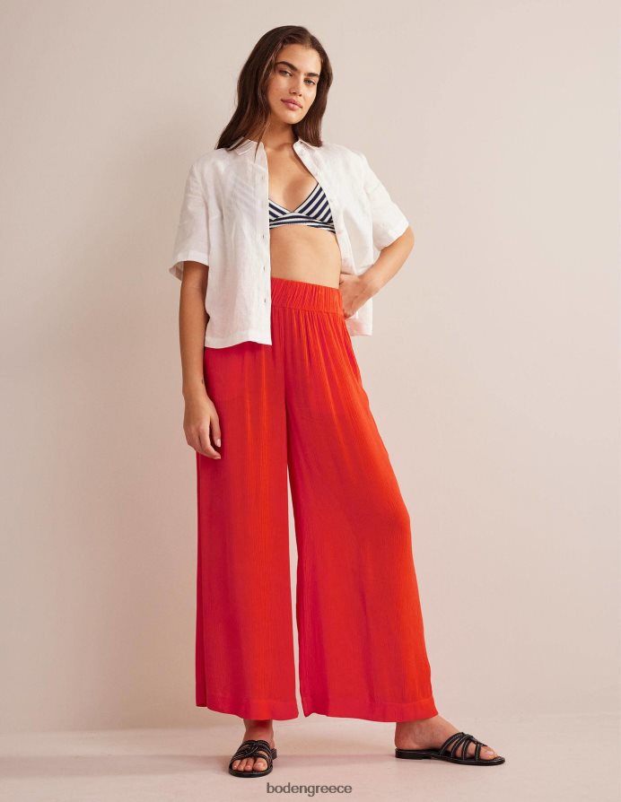 πυροτέχνημα είδη ένδυσης τσαλακωμένο φαρδύ παντελόνι Boden γυναίκες 464PH81542