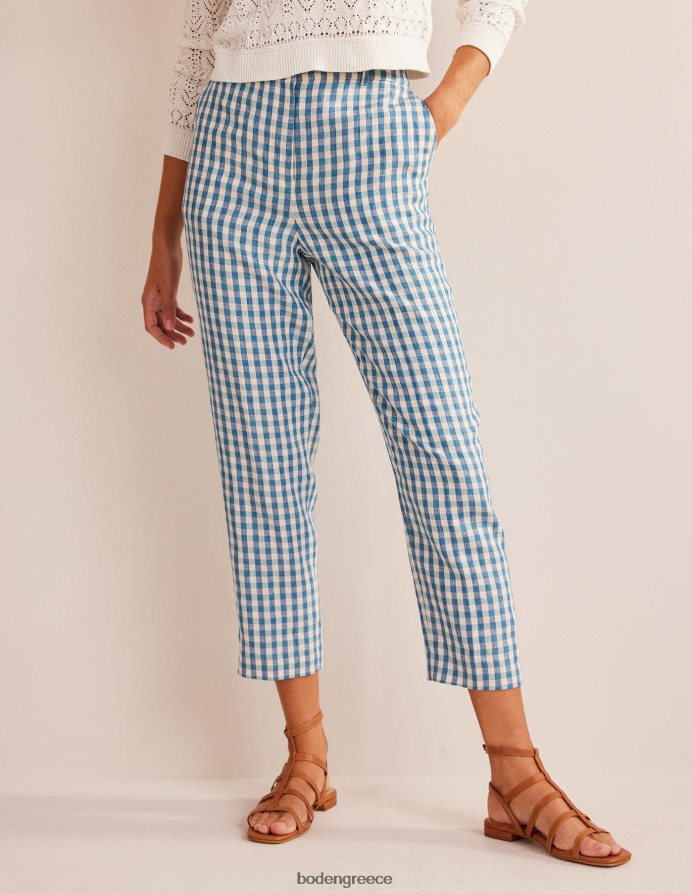 έλεγχος είδη ένδυσης κωνικό λινό παντελόνι Boden γυναίκες 464PH81581