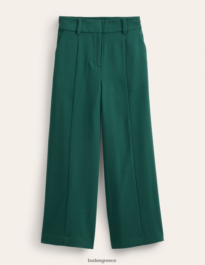 σμαραγδί πράσινο είδη ένδυσης ρευστές κολοτίδες πλατιάς ποδιού Boden γυναίκες 464PH82284