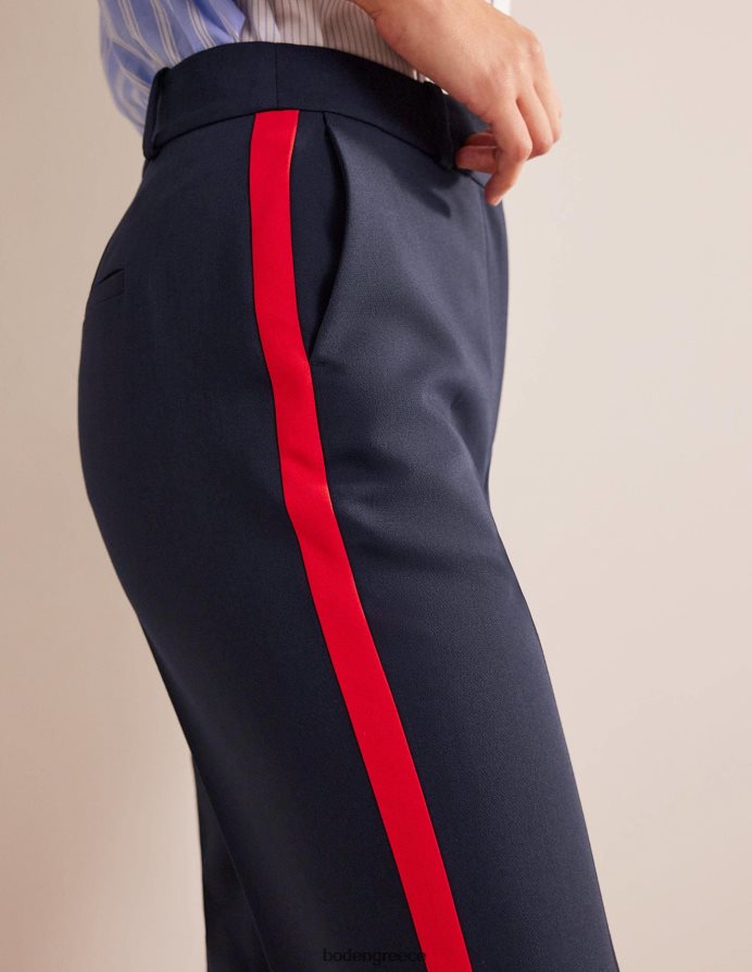 ναυτικό με λωρίδα στο πλάι είδη ένδυσης παντελόνι με ρίγες στο πλάι Boden γυναίκες 464PH8329