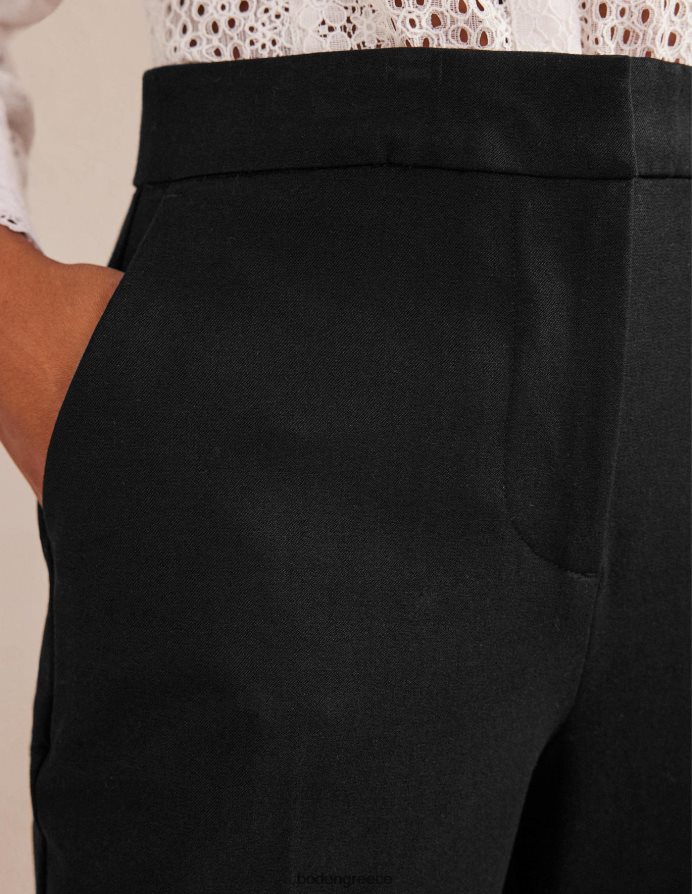 μαύρος είδη ένδυσης διπλό κωνικό παντελόνι Boden γυναίκες 464PH8603