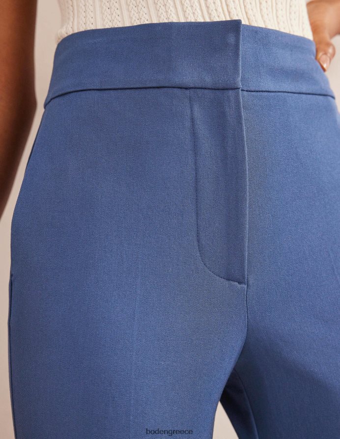Αληθινο μπλε είδη ένδυσης bi-stretch crop flare παντελόνι Boden γυναίκες 464PH82280