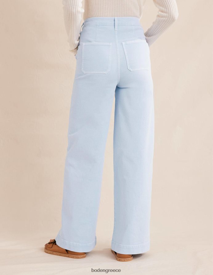 μπλε ξένον είδη ένδυσης casual φαρδύ παντελόνι Boden γυναίκες 464PH81120