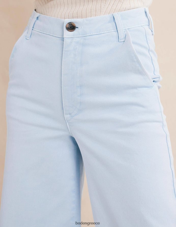 μπλε ξένον είδη ένδυσης casual φαρδύ παντελόνι Boden γυναίκες 464PH81120