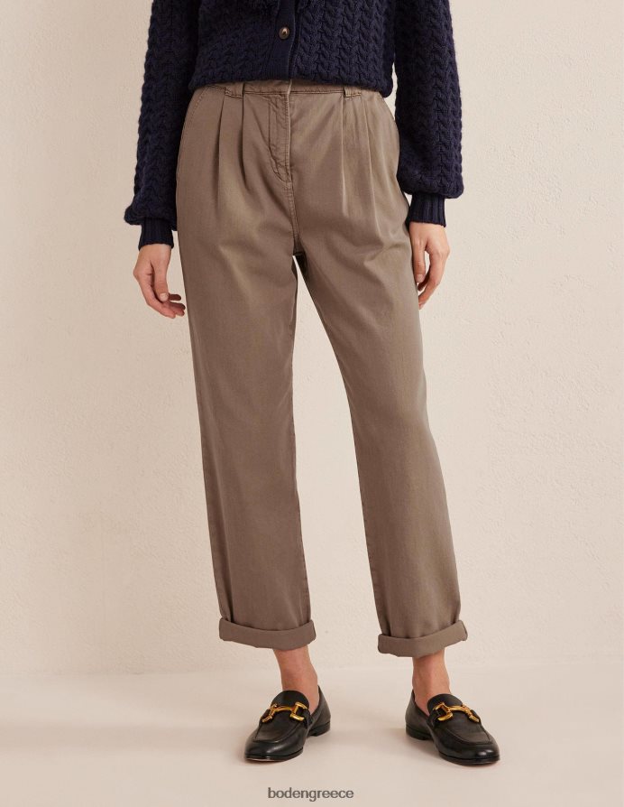 ελαφίνα είδη ένδυσης πλυμένο βαμβακερό casual παντελόνι Boden γυναίκες 464PH82216