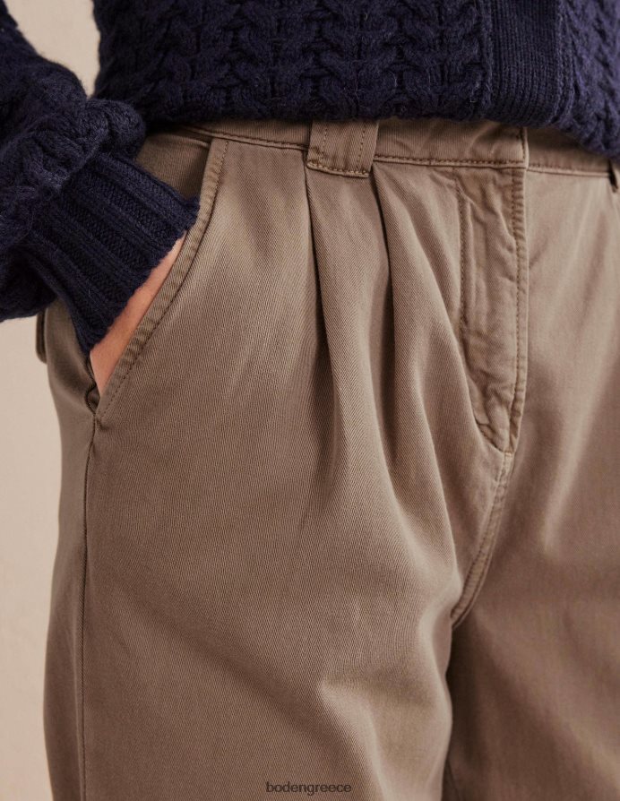 ελαφίνα είδη ένδυσης πλυμένο βαμβακερό casual παντελόνι Boden γυναίκες 464PH82216