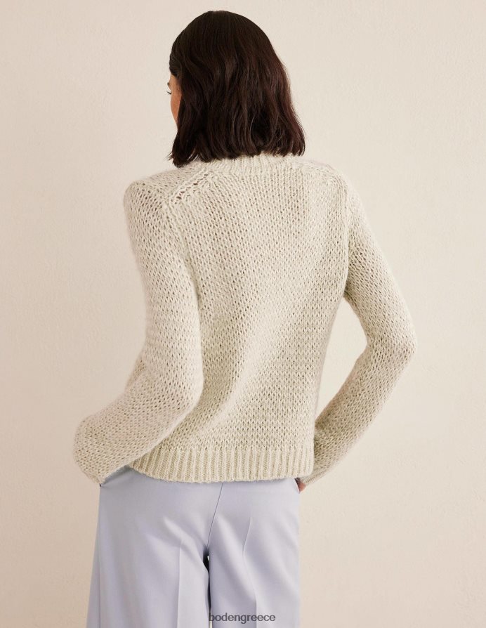 υπονομεύω είδη ένδυσης χνουδωτό μπλουζάκι με ανοιχτή βελονιά Boden γυναίκες 464PH81473