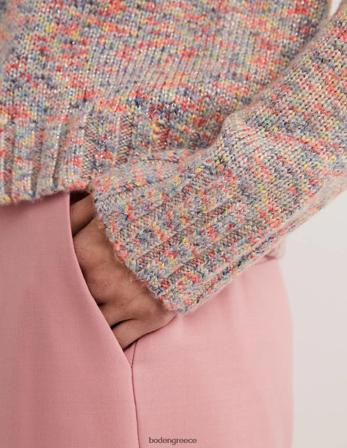 γκρι μελανζέ είδη ένδυσης στιγματισμένος χνουδωτός άλτης Boden γυναίκες 464PH81544