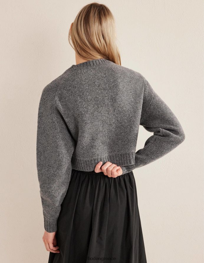 σκούρο γκρι μελανζέ είδη ένδυσης στολισμένη ζακέτα με σφάλματα Boden γυναίκες 464PH81678