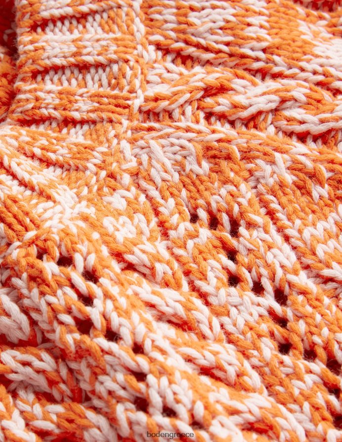 πορτοκαλί & ροζ μάργα είδη ένδυσης μαρμαρένιο βραχυκυκλωτήρα καλωδίων Boden γυναίκες 464PH81772