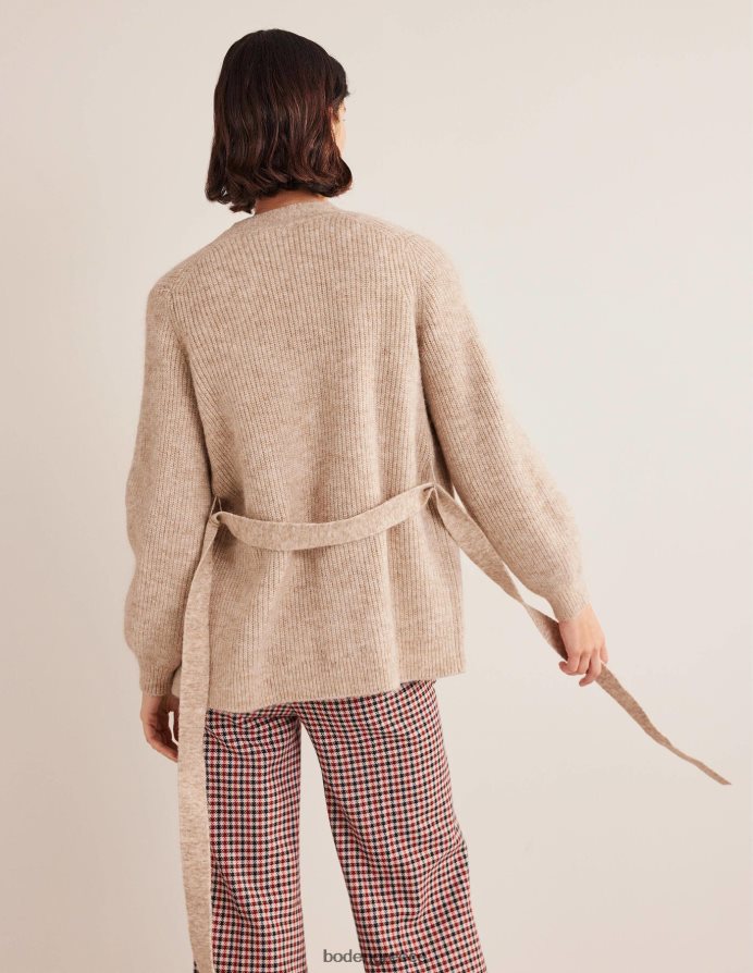 μελανζέ τσιντσιλά είδη ένδυσης αφράτη ζακέτα με ζώνη Boden γυναίκες 464PH81906