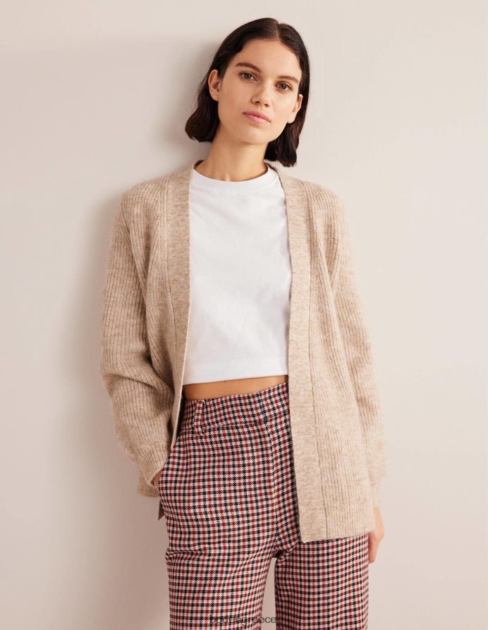 μελανζέ τσιντσιλά είδη ένδυσης αφράτη ζακέτα με ζώνη Boden γυναίκες 464PH81906