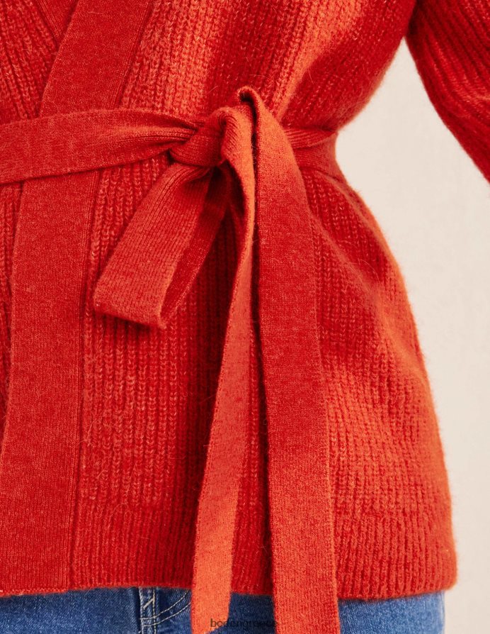 ντομάτα είδη ένδυσης αφράτη ζακέτα με ζώνη Boden γυναίκες 464PH82103