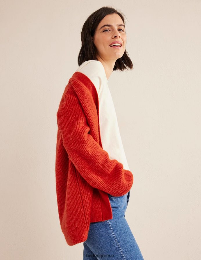 ντομάτα είδη ένδυσης αφράτη ζακέτα με ζώνη Boden γυναίκες 464PH82103