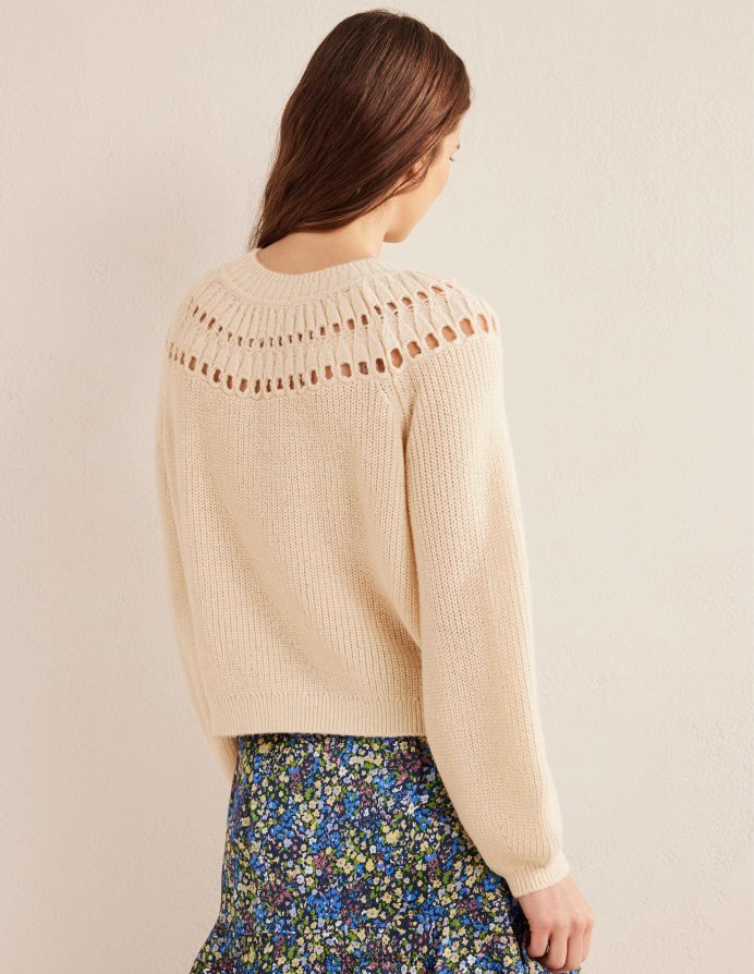 μάργα ελεφαντόδοντου είδη ένδυσης αφράτο βολάν άλτης Boden γυναίκες 464PH82113