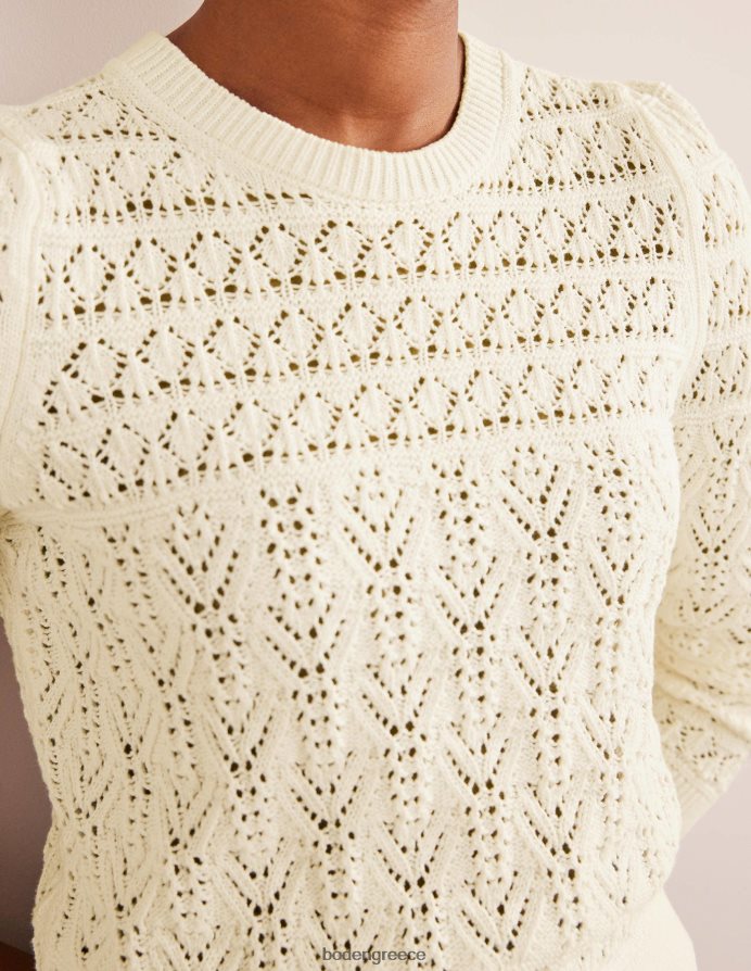 ζεστό ελεφαντόδοντο είδη ένδυσης βαμβακερό πουέντ Boden γυναίκες 464PH82131