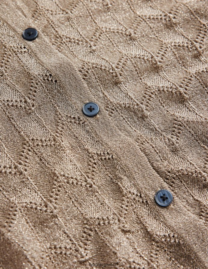 μεταλλική πέτρα είδη ένδυσης πλεκτό πουκάμισο παραλίας Boden γυναίκες 464PH8617