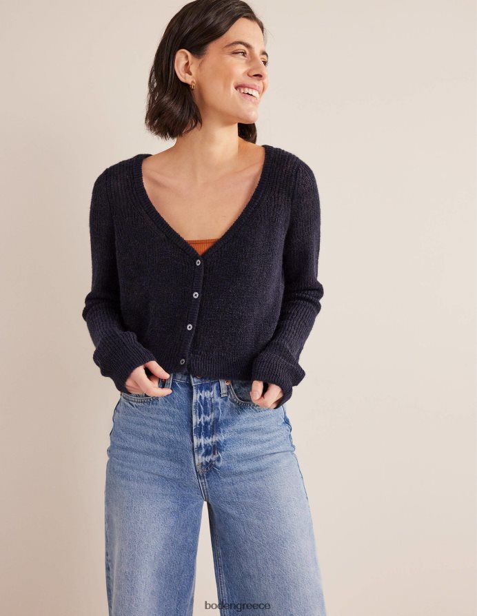 ΠΟΛΕΜΙΚΟ ΝΑΥΤΙΚΟ είδη ένδυσης αφράτη cropped ζακέτα Boden γυναίκες 464PH81177