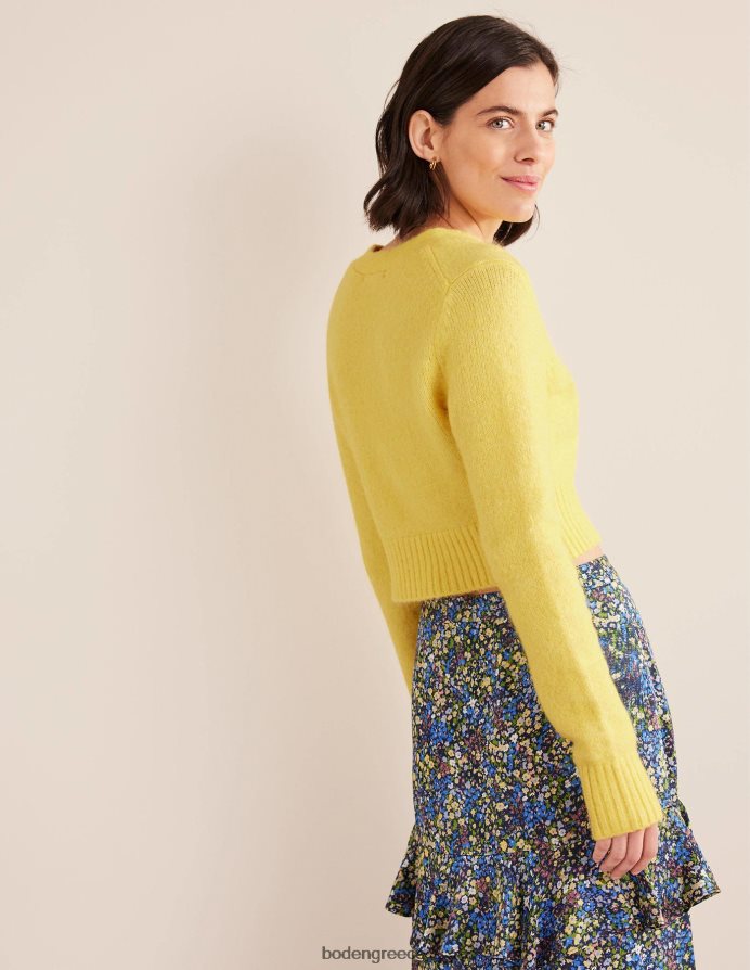 αγριομέλισσα είδη ένδυσης αφράτη cropped ζακέτα με λαιμόκοψη Boden γυναίκες 464PH81673