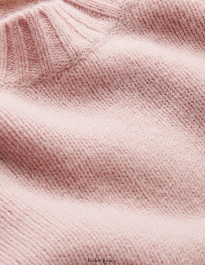 ροζ κιμωλίας είδη ένδυσης βουρτσισμένο μαλλί cropped jumper Boden γυναίκες 464PH81550