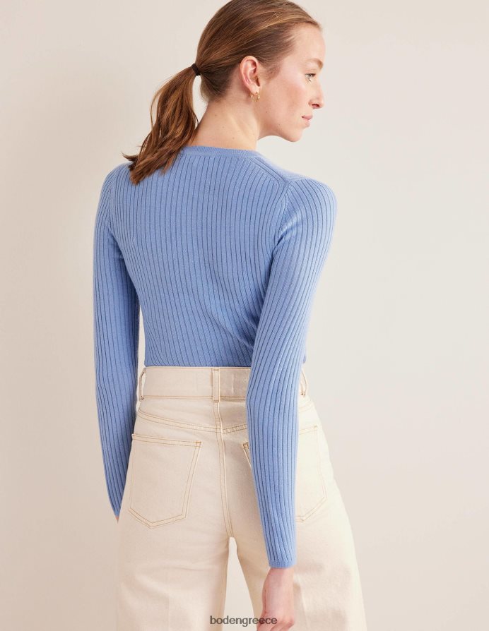 λιναρόσπορος μπλε είδη ένδυσης ραβδωτό jumper merino Boden γυναίκες 464PH81507