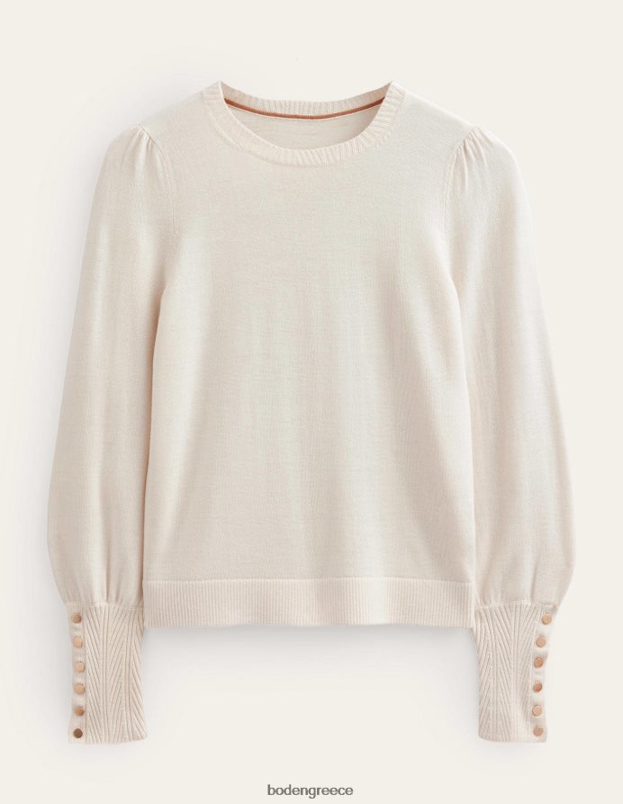 ζεστό ελεφαντόδοντο είδη ένδυσης μανσέτα με κουμπιά jumper merino Boden γυναίκες 464PH81971