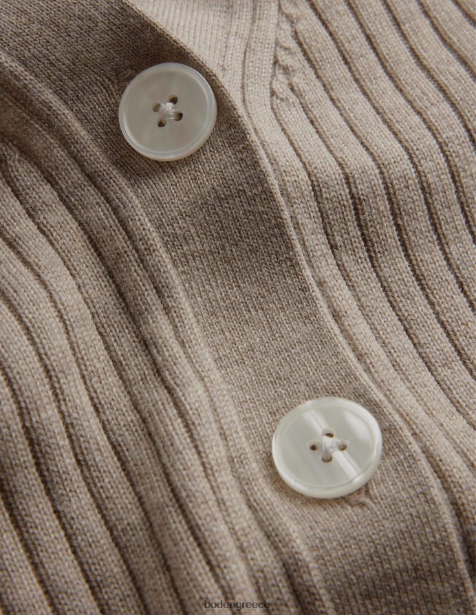 μελανζέ τσιντσιλά είδη ένδυσης ραβδωτό merino v ζακέτα Boden γυναίκες 464PH82441