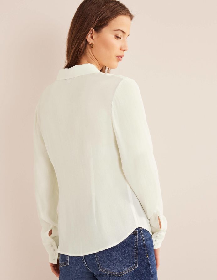 ελεφαντόδοντο είδη ένδυσης εφαρμοστό πουκάμισο με ρούχα εργασίας Boden γυναίκες 464PH81700