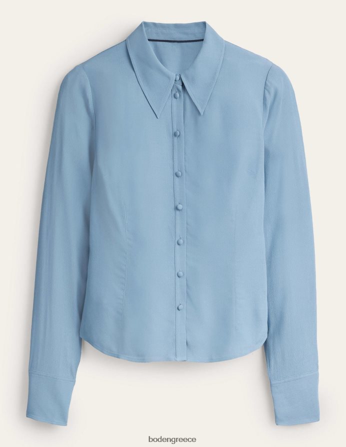 καπετάνιοι μπλε είδη ένδυσης εφαρμοστό πουκάμισο με ρούχα εργασίας Boden γυναίκες 464PH81726