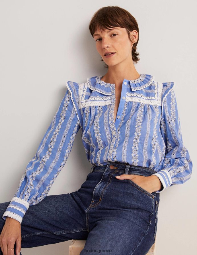 είδος υφάσματος είδη ένδυσης μπλούζα με βελονάκι Boden γυναίκες 464PH81956