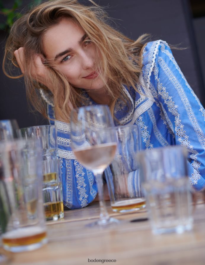 είδος υφάσματος είδη ένδυσης μπλούζα με βελονάκι Boden γυναίκες 464PH81956