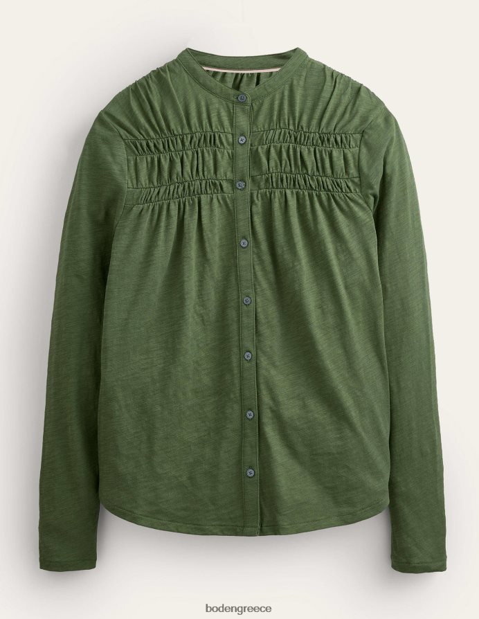 λάχανο είδη ένδυσης πουκάμισο με λεπτομέρεια σε ζυγό Boden γυναίκες 464PH81961