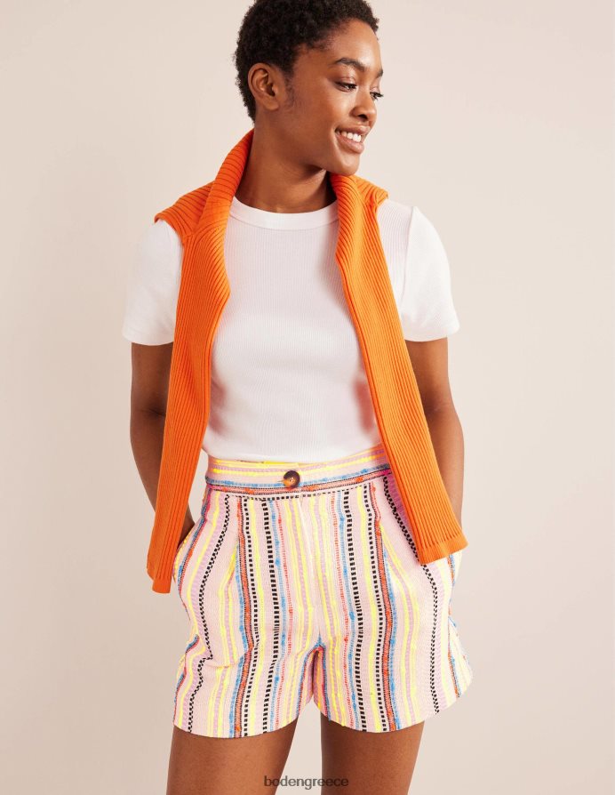 ανάγλυφη λωρίδα είδη ένδυσης σορτς με υφή Boden γυναίκες 464PH81348