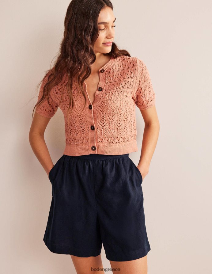 ΠΟΛΕΜΙΚΟ ΝΑΥΤΙΚΟ είδη ένδυσης λινό σορτς που τραβιέται Boden γυναίκες 464PH81353