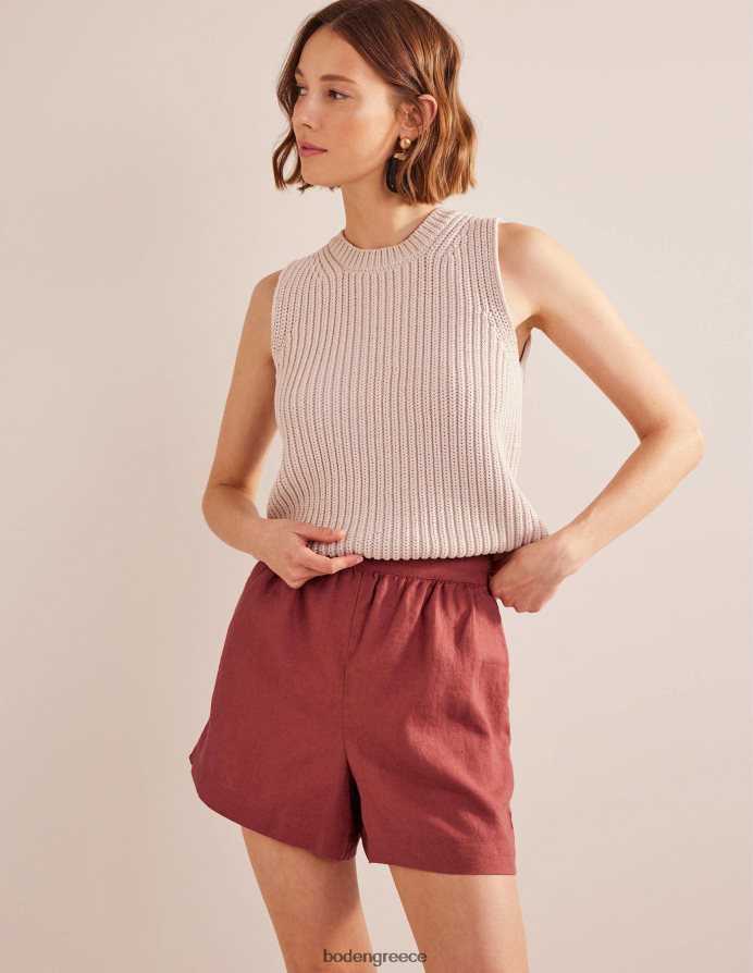 αλεπού είδη ένδυσης λινό σορτς που τραβιέται Boden γυναίκες 464PH81455