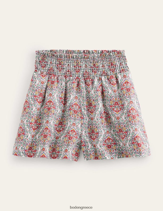 multi & vine βεράντα είδη ένδυσης λινό σορτς με μέση Boden γυναίκες 464PH81317
