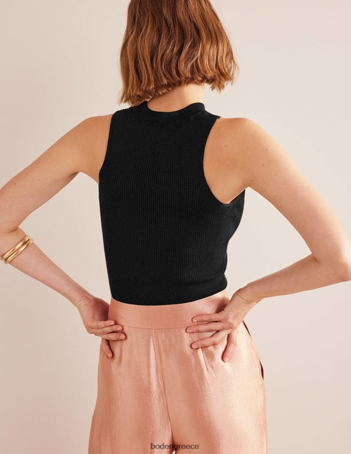 μαύρος είδη ένδυσης ραβδωτό γιλέκο αγώνα Boden γυναίκες 464PH81068